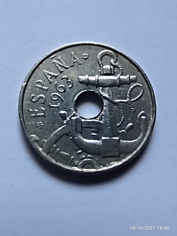50 CENTIMOS 1963 ESTRELLA 64 EBC