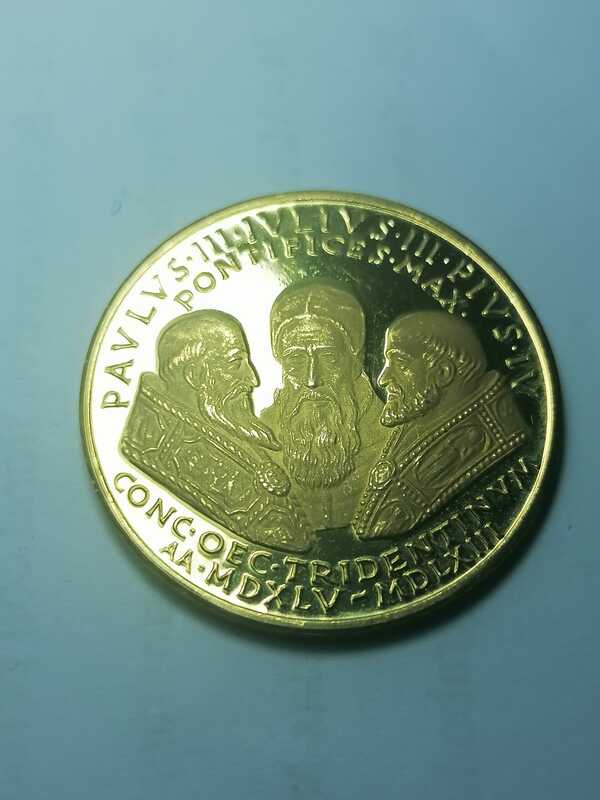 Pontifices Pablo III Julius III Pio VI peso 17,30 gr
