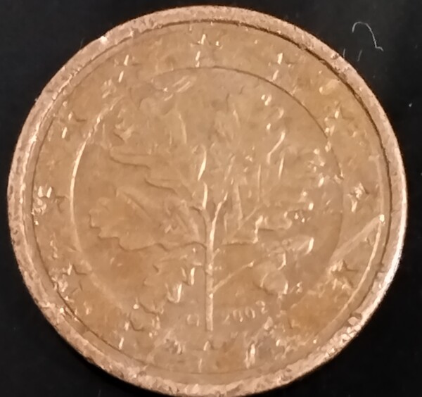 Alemania 1 céntimo de euro 2002