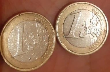 Rara moneda 1 euro