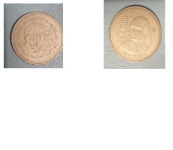 Moneda de 1000 pesos - Mexico 1989
