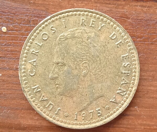 Moneda 1 peseta 1975