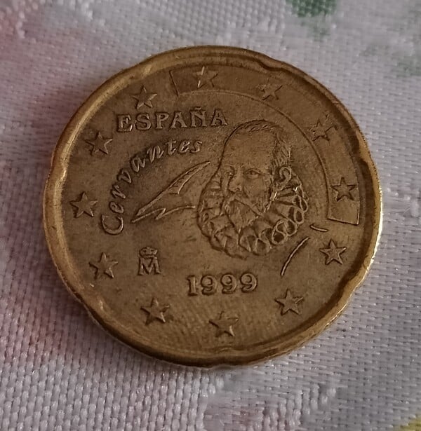 20 céntimos de euro 1999