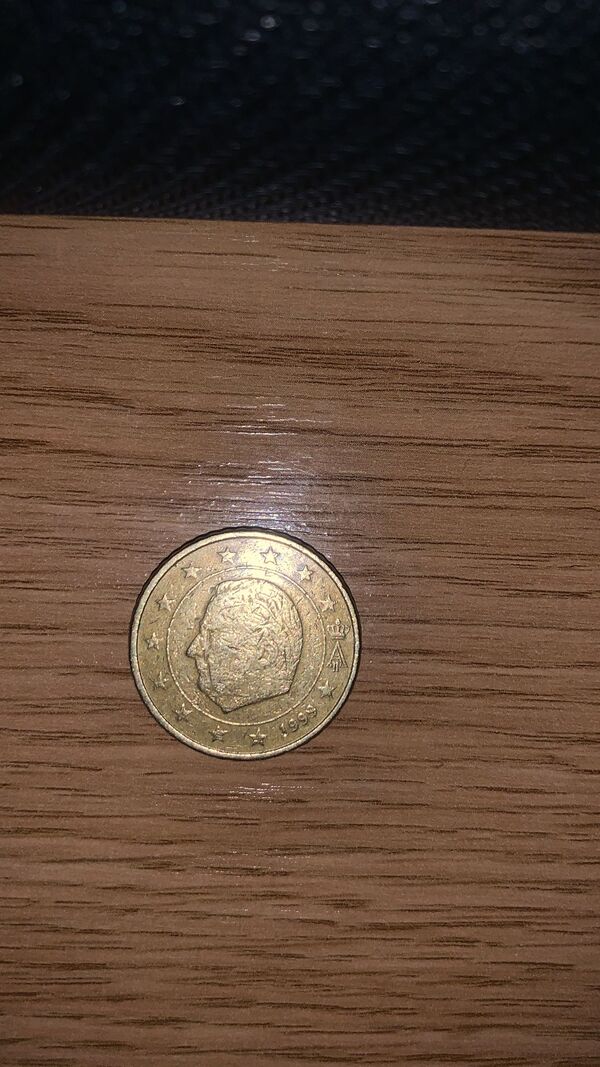 Moneda 50 céntimos Bélgica1999