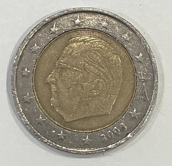 Moneda Dos Euros (2€) Alberto II 2003 Bélgica