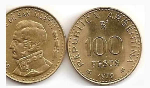 Vendo Moneda Argentina