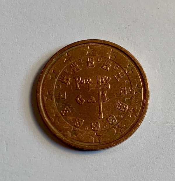 2 céntimos Portugal 2002