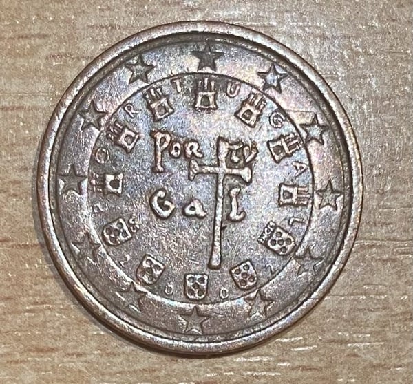 2 eurocent portugal 2002