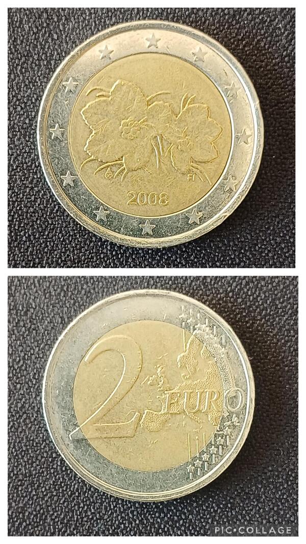 2 euros Finlandia 2008