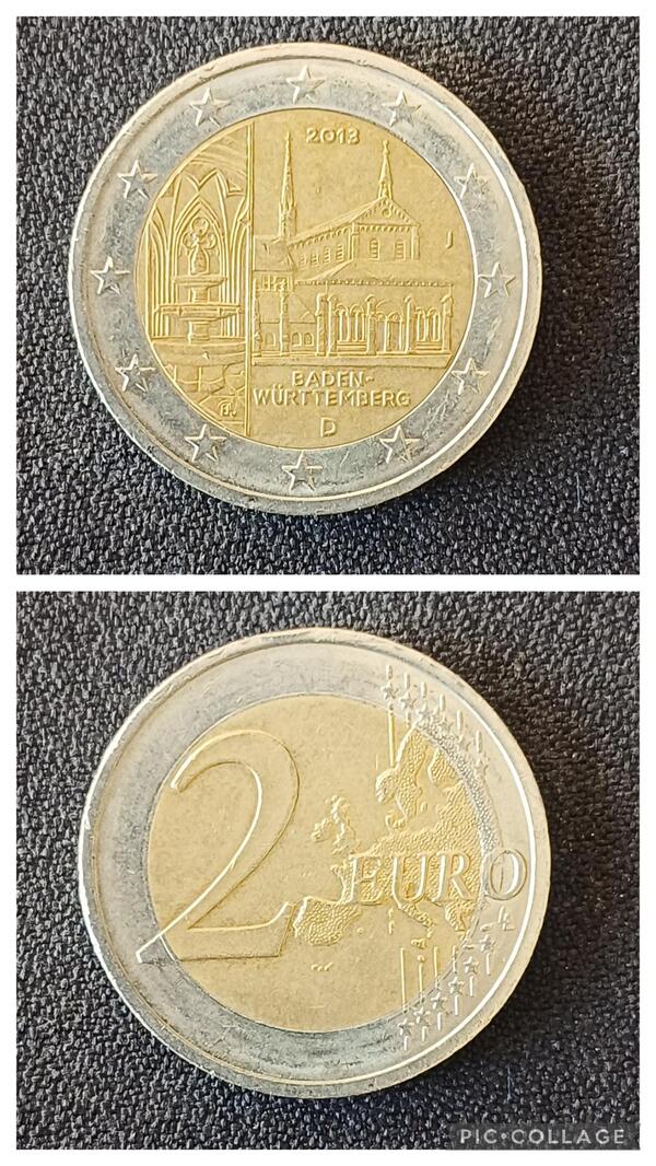 2 euros Alemania 2013 conmemorativa D