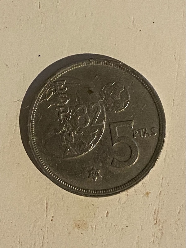 5 pesetas (España 82)