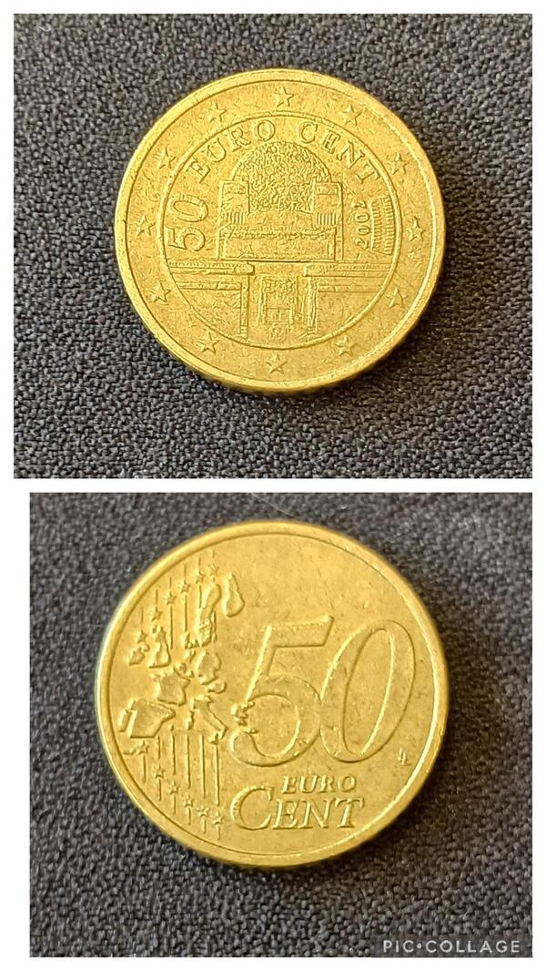 50 centimos Austria 2002