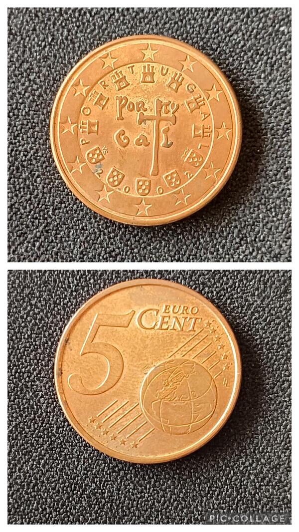 5 centimos Portugal 2002