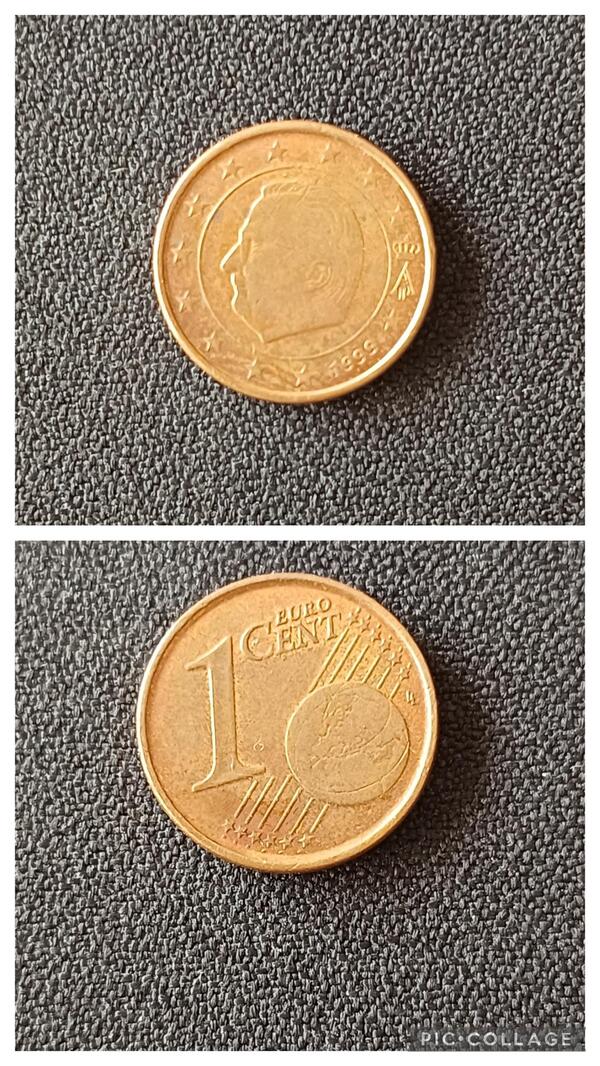 1 centimo Belgica 1999