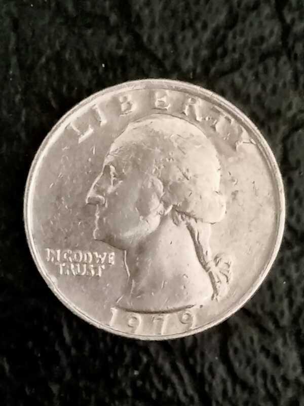 moneda 25 centavos dollar 1979 USA