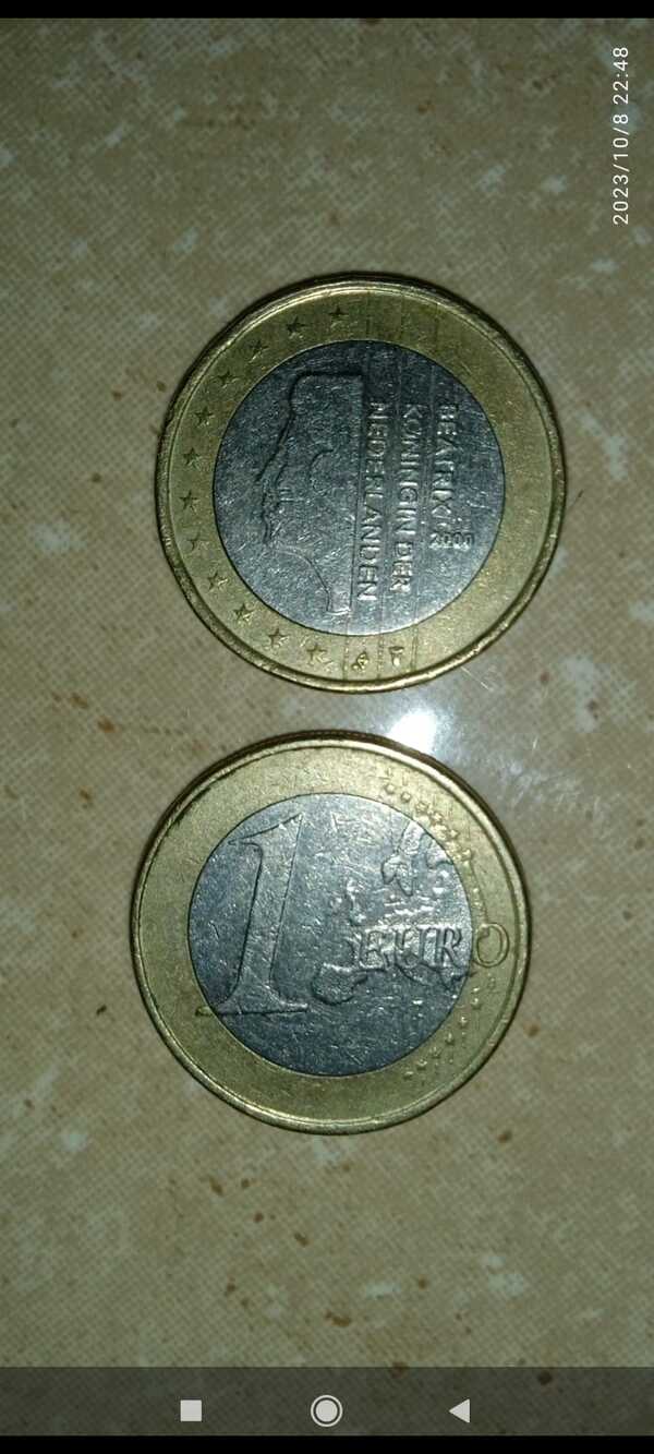 1€ Nederland/1€ without canarias(each coin,listen offers)