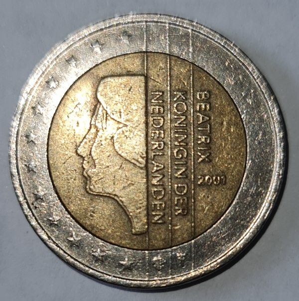 Moneda Nederlanden 2001