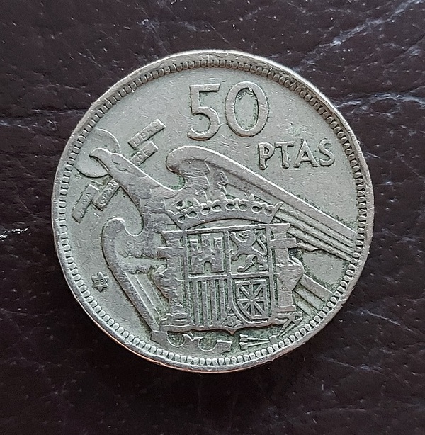 Moneda 50 Pesetas 1957 Estrella 58