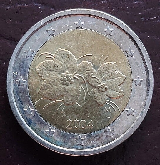 Moneda de 2 euros Finlandia 2004