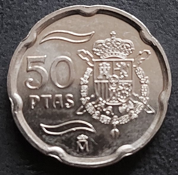 Moneda 50 Pesetas España 1999