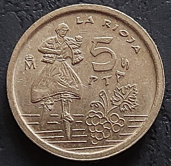 Moneda 5 Pesetas España 1996 Conmemorativa