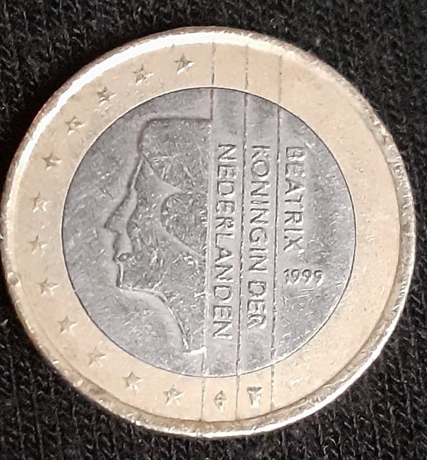 1€ del año 1999