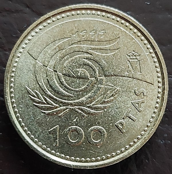 Moneda 100 Pesetas España 1999