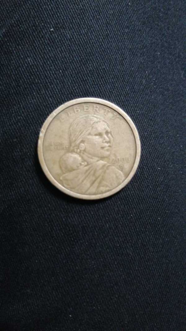 Moneda 1 dollar cheerios Sacagawea