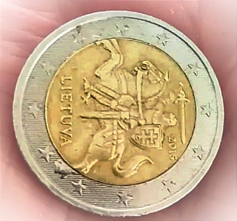 Moneda 2€ Lituania 2015 Laisvé, Vienybé, Gerové