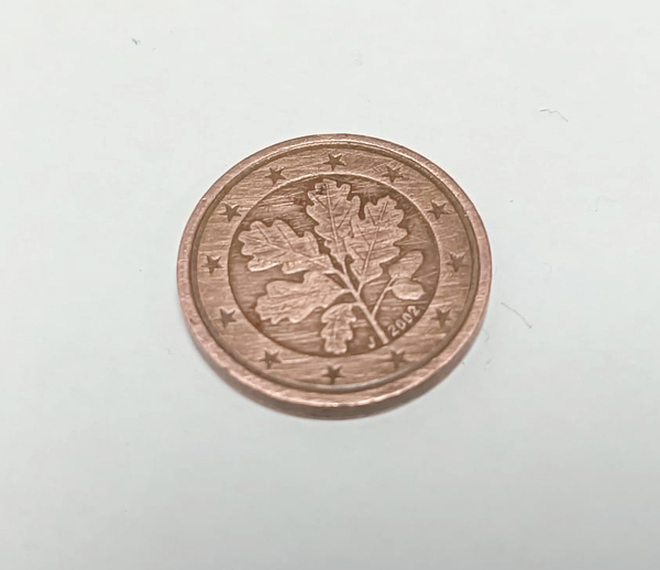 Moneda de 1 céntimo Alemana 2002J