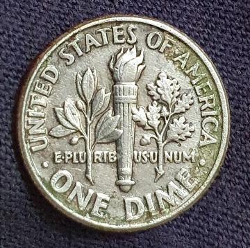 Moneda one dime 1992 p