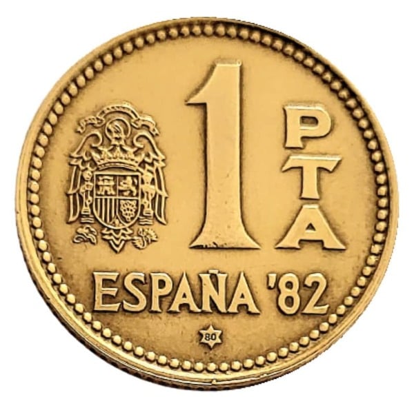 Una peseta /1980