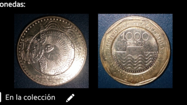 1000 peso colombianos