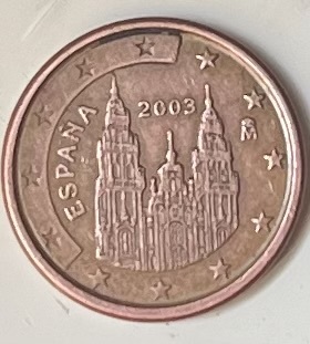 1 céntimo de 2003