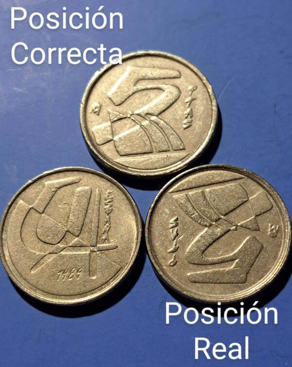 Vendo moneda de 5 pesetas de 1989 últimas acuñaciones de la peseta.