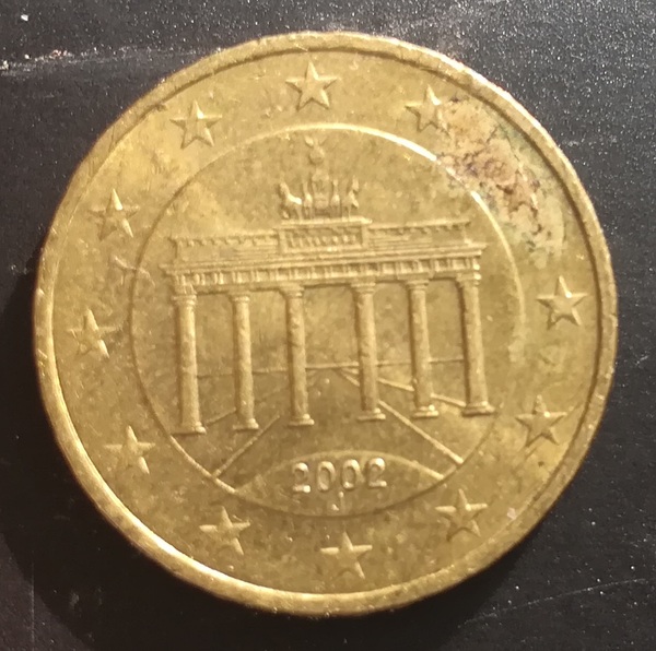 Moneda de 10 céntimos Alemania 2002