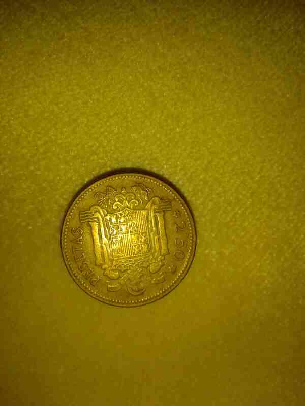 Vendo moneda de 2,5 pesetas de 1953