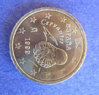10 cents. de euro Cervantes 1999 SC