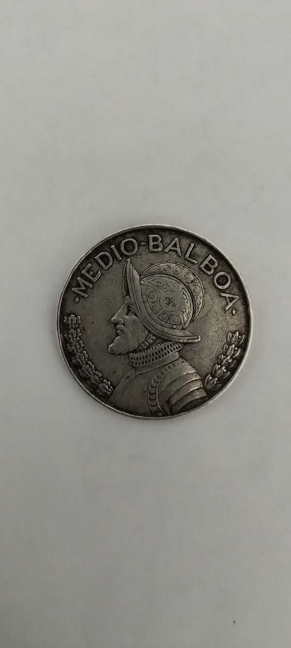 MONEDA MEDIO BALBOA PANAMA 1962