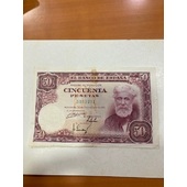 Billete 50 pesetas 1951