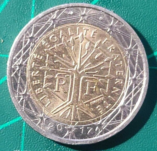 Moneda 2€ Francia 2017