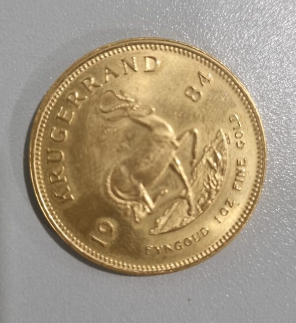 Krugerrand de 1oz de Oro 1984