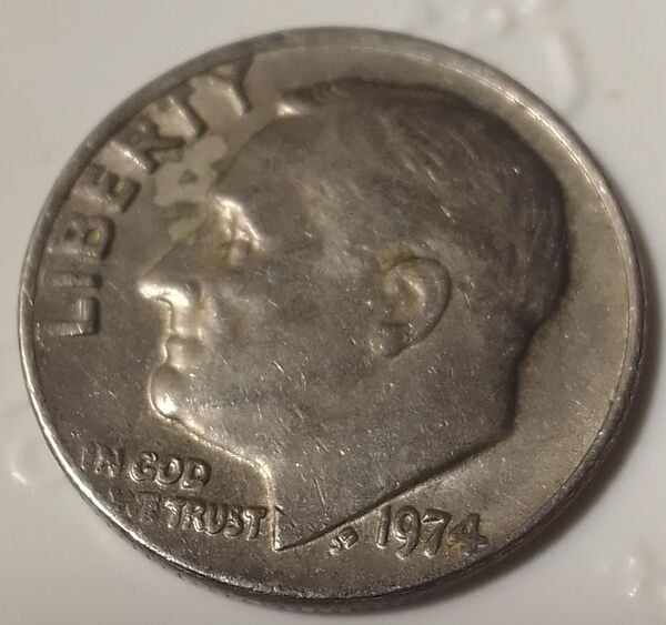 Dime del 1974 de Estados Unidos de América