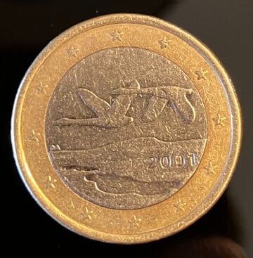 1 EURO DE FINLANDIA 2001