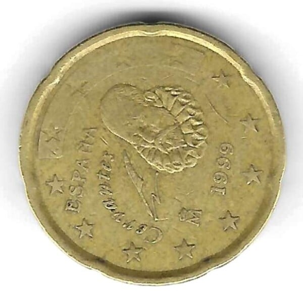 20 Céntimos España 1999 - Cervantes