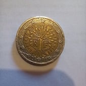 Moneda de francia 2 euros 2001