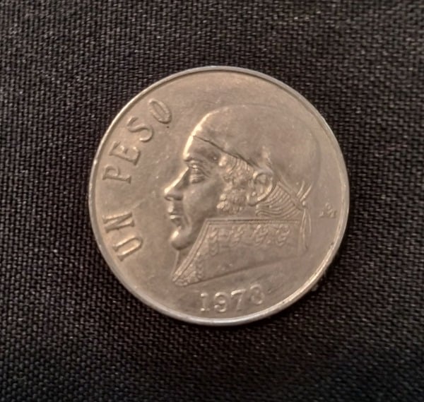 1 Peso de Morelos de1978