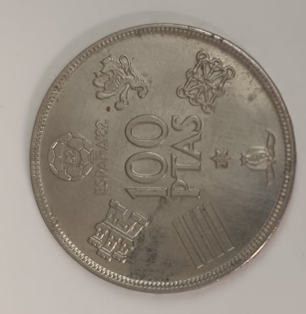 Moneda 100 pesetas 1980