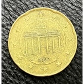 20 CÉNTIMOS 2002 ALEMANIA