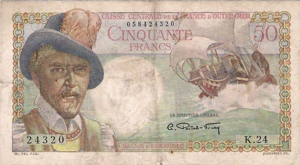 50 Francs D'Esnambuc